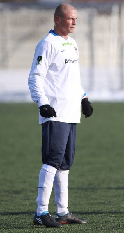 Football. Sparing. Gornik Zabrze - Odra Wodzislaw. 23.01.2010