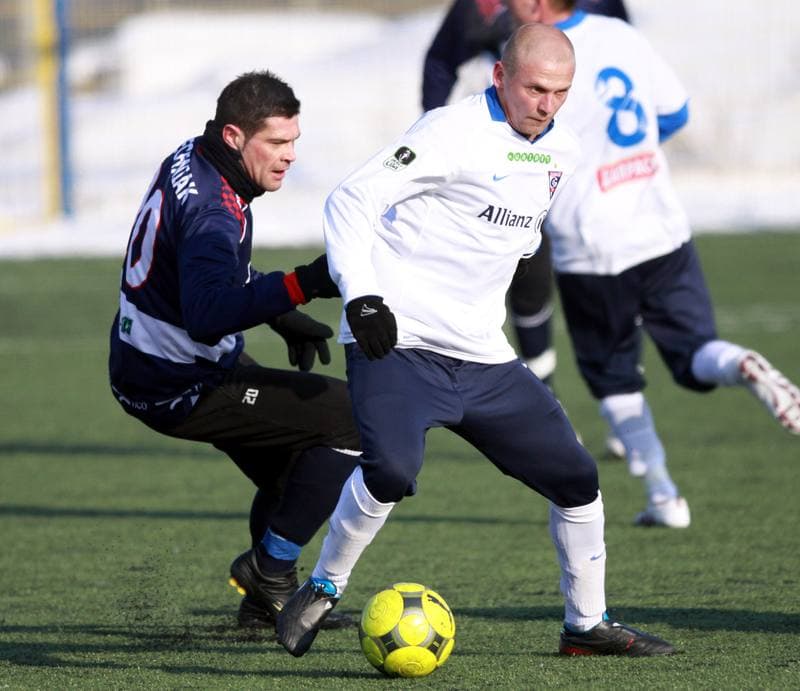 Football. Sparing. Gornik Zabrze - Odra Wodzislaw. 23.01.2010