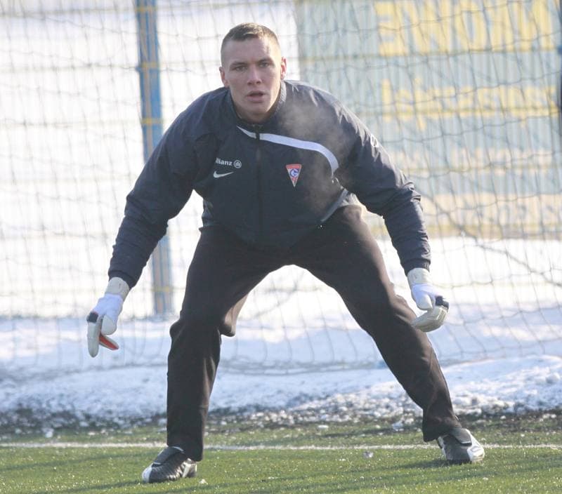 Football. Sparing. Gornik Zabrze - Odra Wodzislaw. 23.01.2010