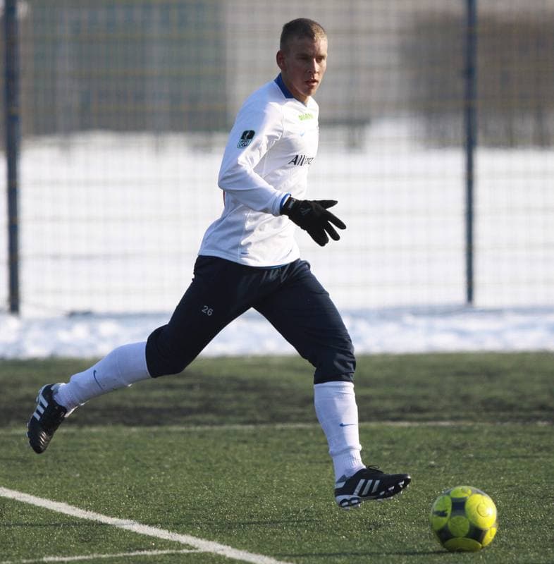 Football. Sparing. Gornik Zabrze - Odra Wodzislaw. 23.01.2010