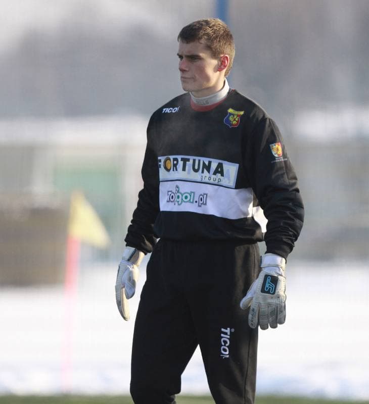 Football. Sparing. Gornik Zabrze - Odra Wodzislaw. 23.01.2010