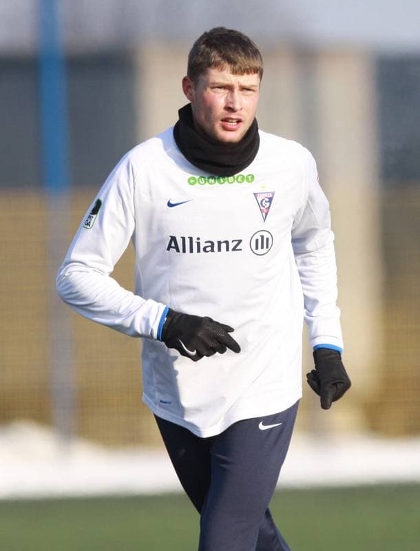 Football. Sparing. Gornik Zabrze - Odra Wodzislaw. 23.01.2010