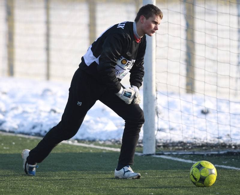 Football. Sparing. Gornik Zabrze - Odra Wodzislaw. 23.01.2010