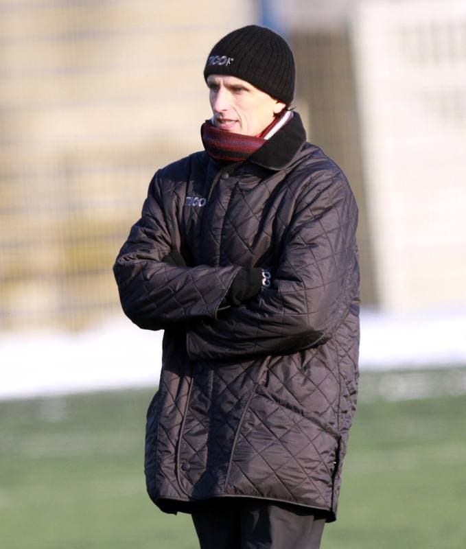 Football. Sparing. Gornik Zabrze - Odra Wodzislaw. 23.01.2010