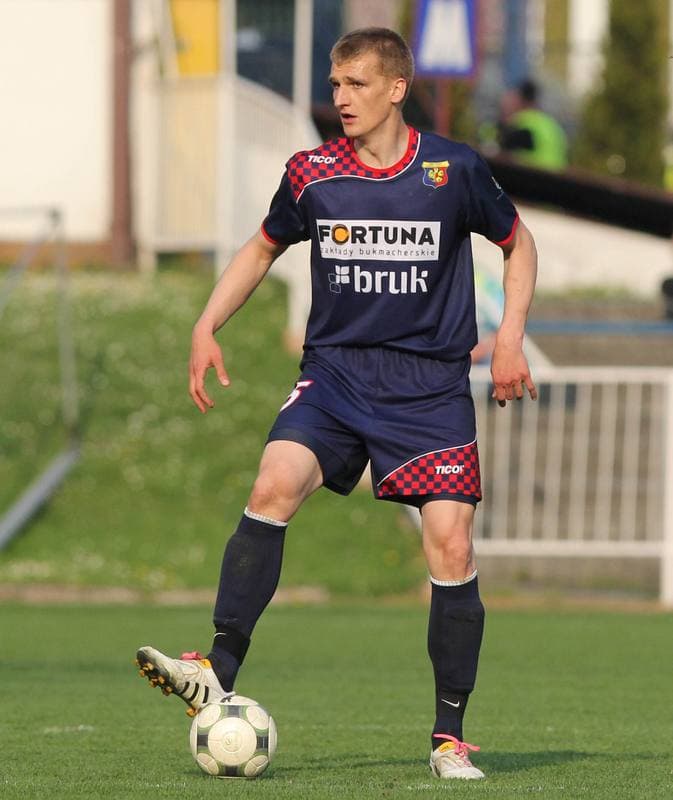Football. I liga. Odra Wodzislaw - Kolejarz Stroze. 23.04.2011