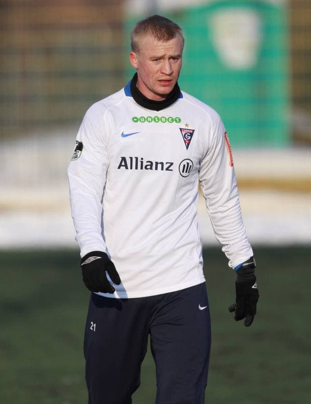 Football. Sparing. Gornik Zabrze - Odra Wodzislaw. 23.01.2010