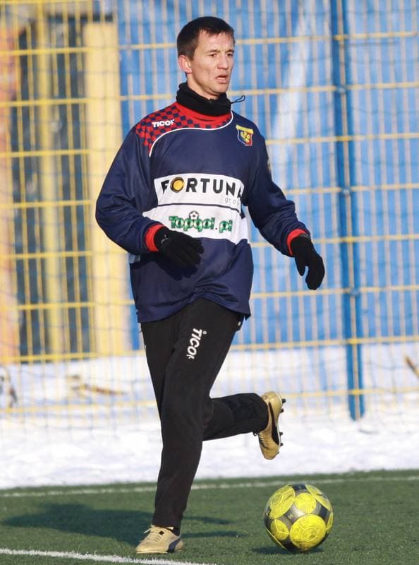 Football. Sparing. Gornik Zabrze - Odra Wodzislaw. 23.01.2010