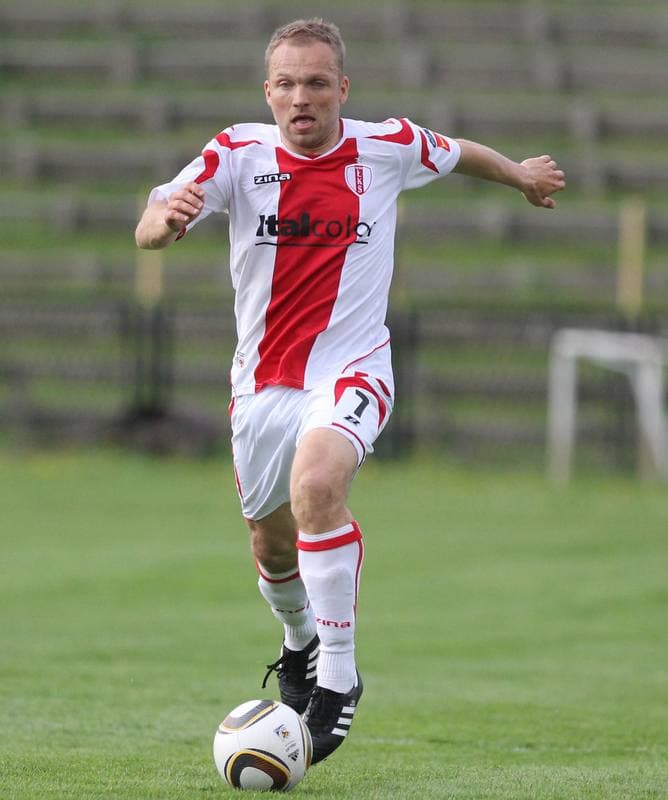 Football. Bytom I liga. Ruch Radzionkow - LKS Lodz. 29.04.2011