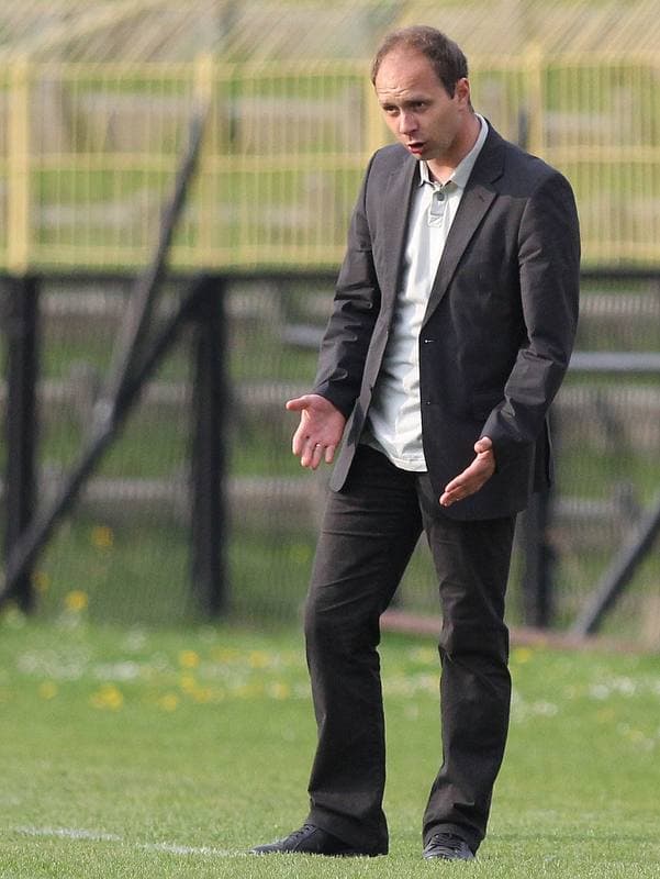 Football. Bytom I liga. Ruch Radzionkow - LKS Lodz. 29.04.2011