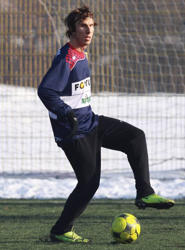 Football. Sparing. Gornik Zabrze - Odra Wodzislaw. 23.01.2010