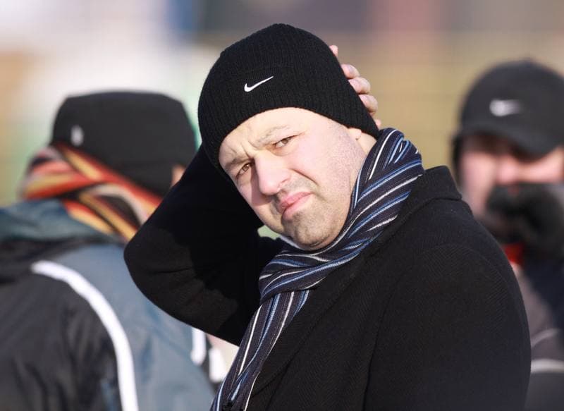 Football. Sparing. Gornik Zabrze - Odra Wodzislaw. 23.01.2010