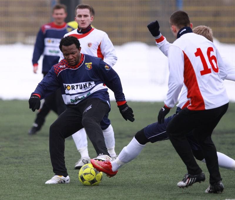 Football. Friendly Match. Piast Gliwice - Odra Wodzislaw. 30.01.2010