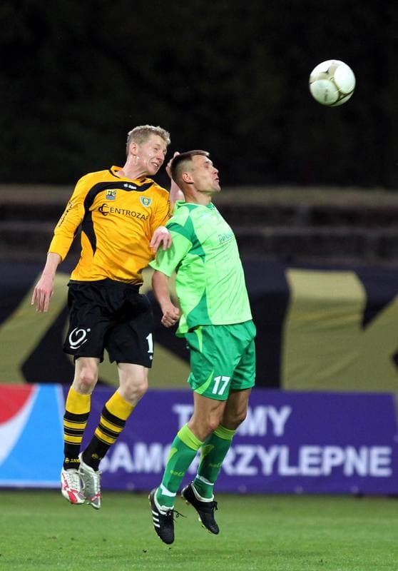 Football. I liga. GKS Katowice - Gornik Polkowice. 07.05.2011