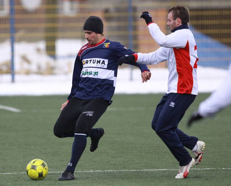 Football. Friendly Match. Piast Gliwice - Odra Wodzislaw. 30.01.2010