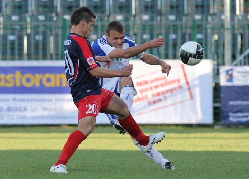 Football. I liga. Podbeskidzie Bielsko-Biala - Piast Gliwice. 11.05.2011