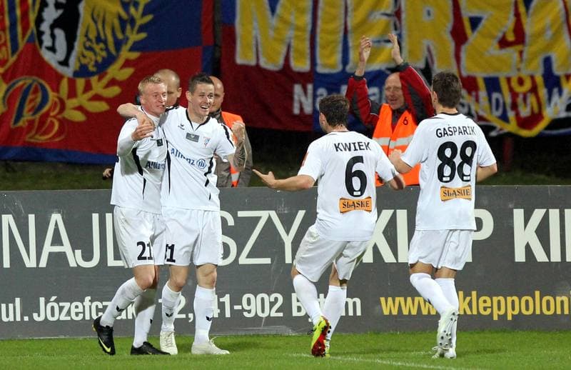 Football. Bytom Ekstraklasa. Polonia Bytom - Gornik Zabrze. 13.05.2011