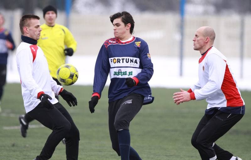 Football. Friendly Match. Piast Gliwice - Odra Wodzislaw. 30.01.2010