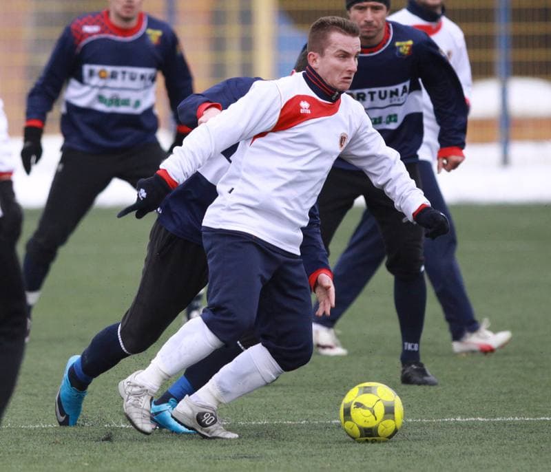 Football. Friendly Match. Piast Gliwice - Odra Wodzislaw. 30.01.2010