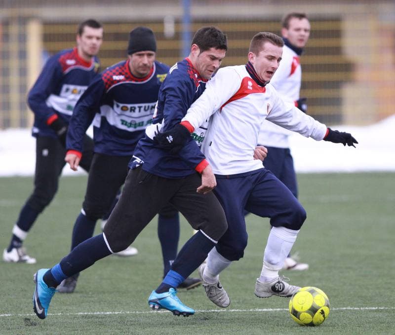 Football. Friendly Match. Piast Gliwice - Odra Wodzislaw. 30.01.2010