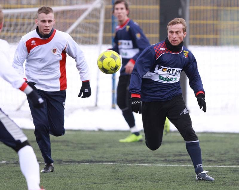 Football. Friendly Match. Piast Gliwice - Odra Wodzislaw. 30.01.2010