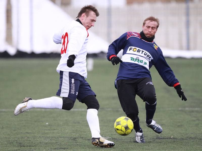 Football. Friendly Match. Piast Gliwice - Odra Wodzislaw. 30.01.2010