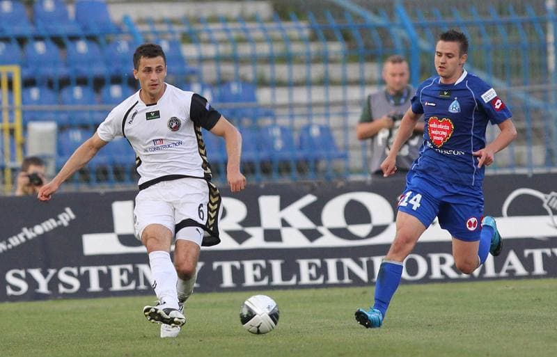Football. T-Mobile Ekstraklasa. Ruch Chorzow - Polonia Warszawa. 31.10.2011