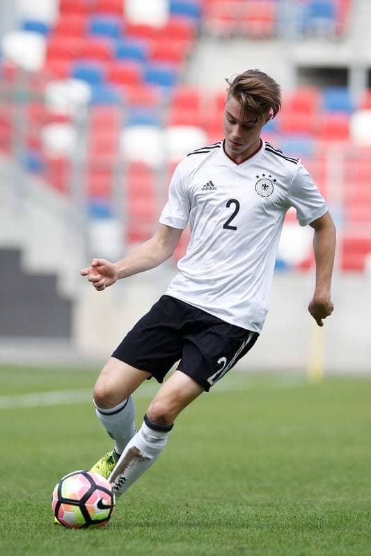 Football. European Under-19 Championship. Germany - Belarus. 04.10.2017