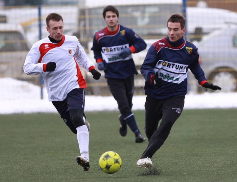 Football. Friendly Match. Piast Gliwice - Odra Wodzislaw. 30.01.2010