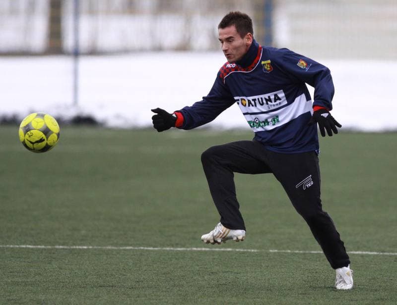 Football. Friendly Match. Piast Gliwice - Odra Wodzislaw. 30.01.2010