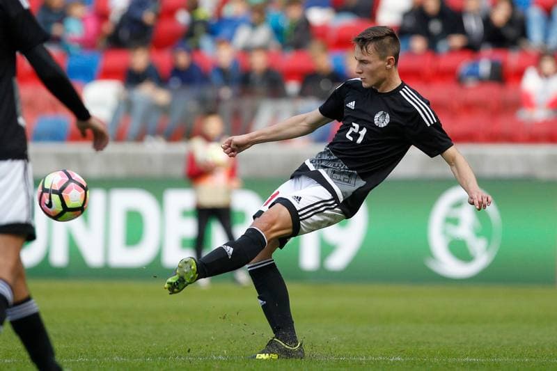 Football. European Under-19 Championship. Germany - Belarus. 04.10.2017