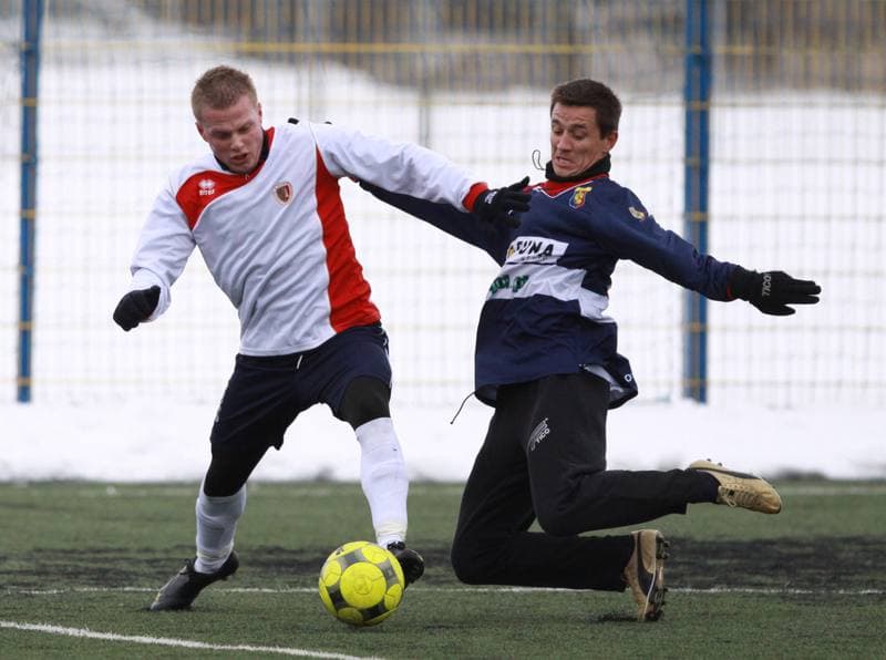 Football. Friendly Match. Piast Gliwice - Odra Wodzislaw. 30.01.2010