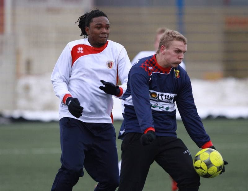 Football. Friendly Match. Piast Gliwice - Odra Wodzislaw. 30.01.2010