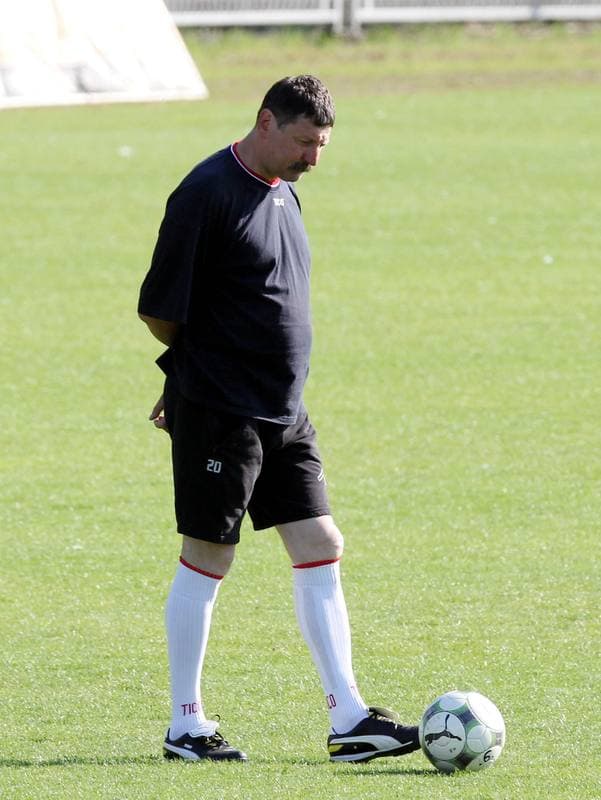 Football. Odra Wodzislaw. Training. 30.05.2011