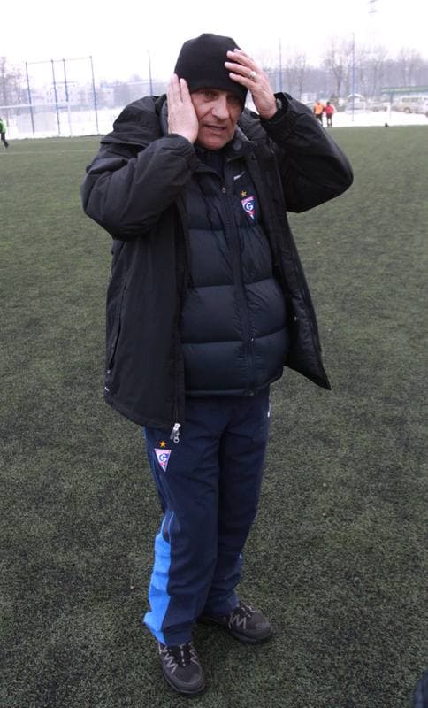 Football. Sparing. Gornik Zabrze - Slask Wroclaw. 05.02.2010