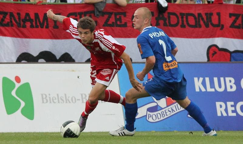 Football. Sparing. Podbeskidzie Bielsko-Biala - Gornik Zabrze. 11.11.2011