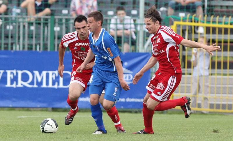 Football. Sparing. Podbeskidzie Bielsko-Biala - Gornik Zabrze. 11.11.2011