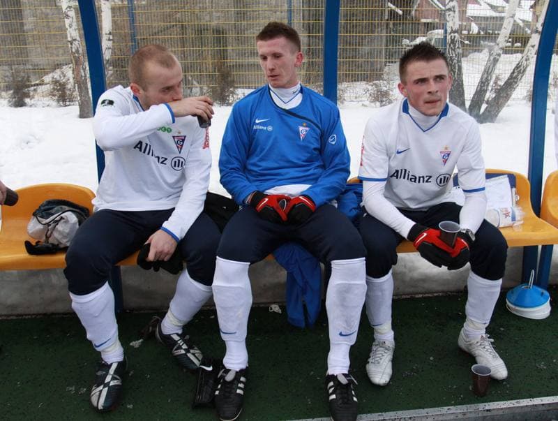 Football. Sparing. Gornik Zabrze - Slask Wroclaw. 05.02.2010