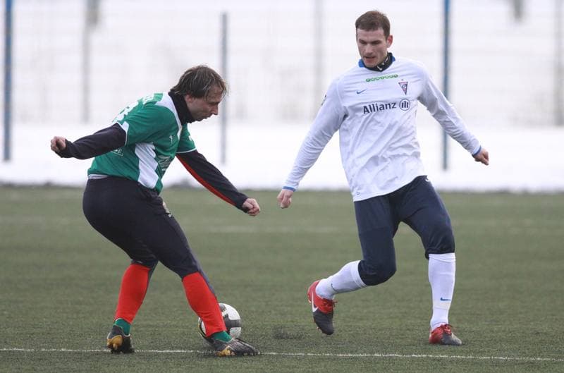 Football. Sparing. Gornik Zabrze - Slask Wroclaw. 05.02.2010