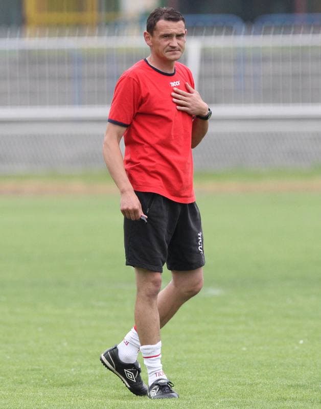 Football. Odra Wodzislaw. Training. 30.05.2011