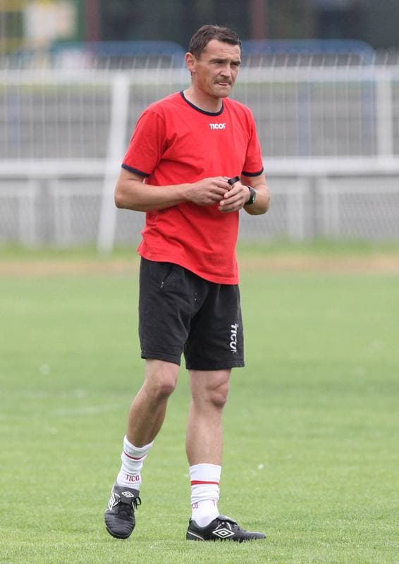 Football. Odra Wodzislaw. Training. 30.05.2011