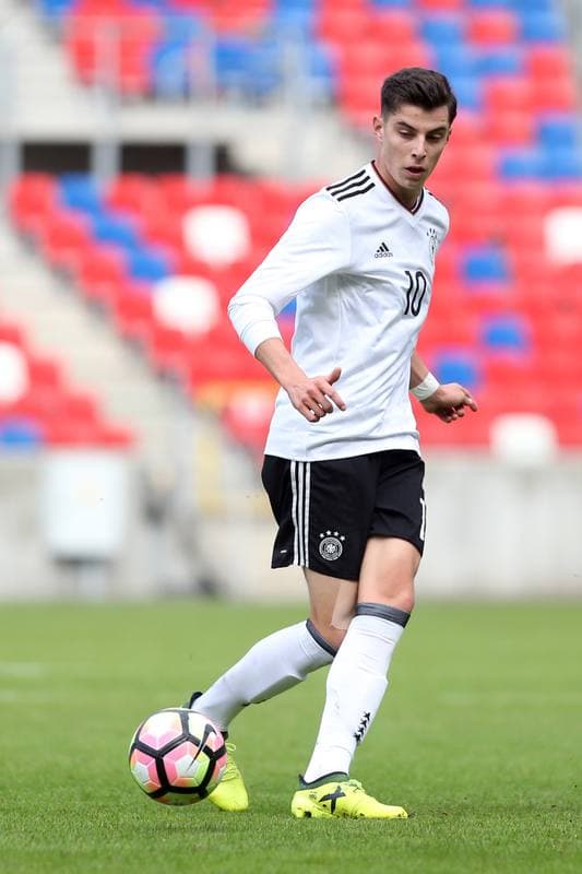 Football. European Under-19 Championship. Germany - Belarus. 04.10.2017