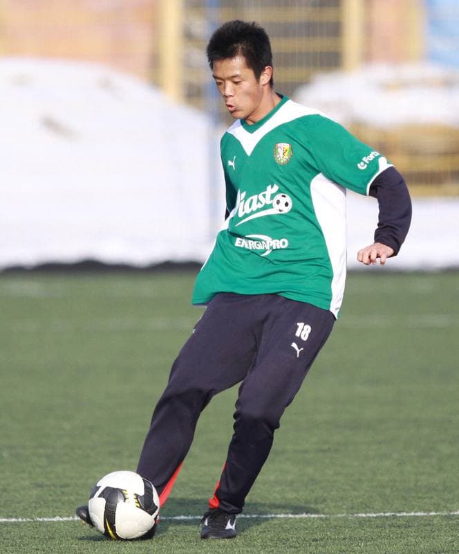 Football. Sparing. Gornik Zabrze - Slask Wroclaw. 05.02.2010