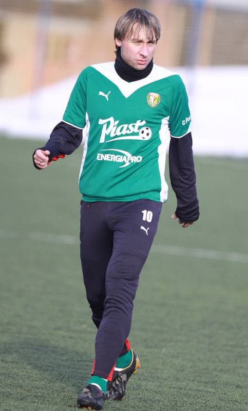 Football. Sparing. Gornik Zabrze - Slask Wroclaw. 05.02.2010