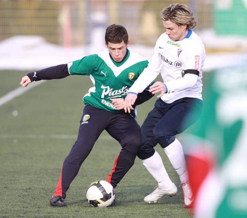 Football. Sparing. Gornik Zabrze - Slask Wroclaw. 05.02.2010