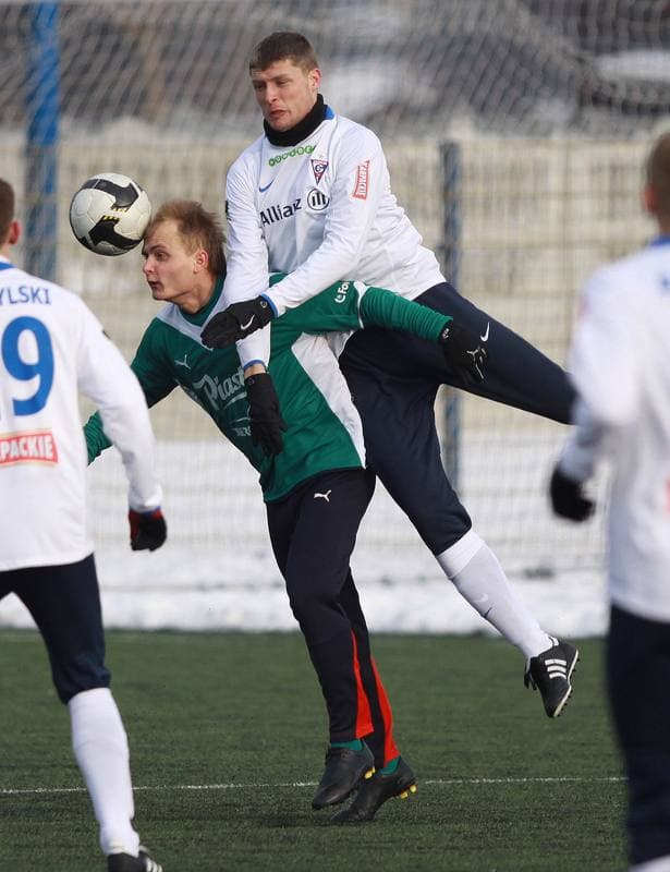 Football. Sparing. Gornik Zabrze - Slask Wroclaw. 05.02.2010