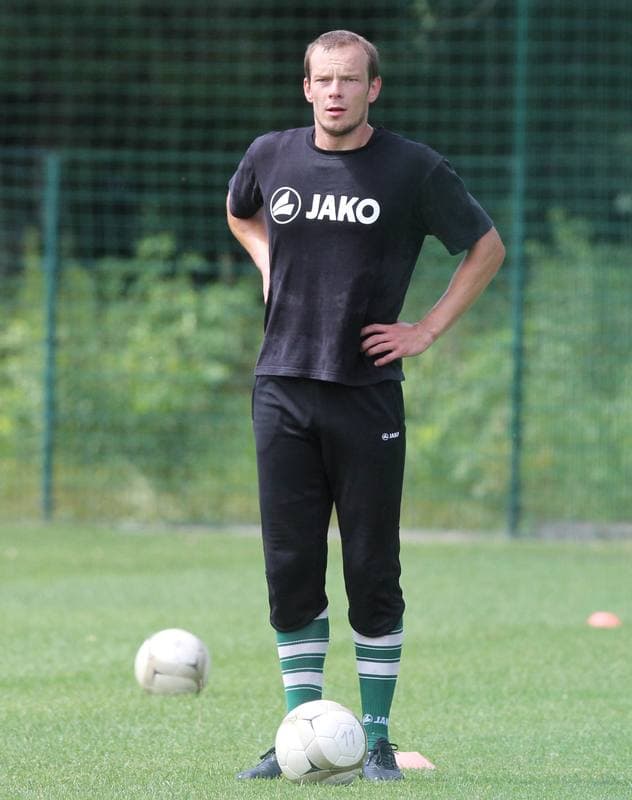 Football. GKS Katowice. Training. 28.06.2011
