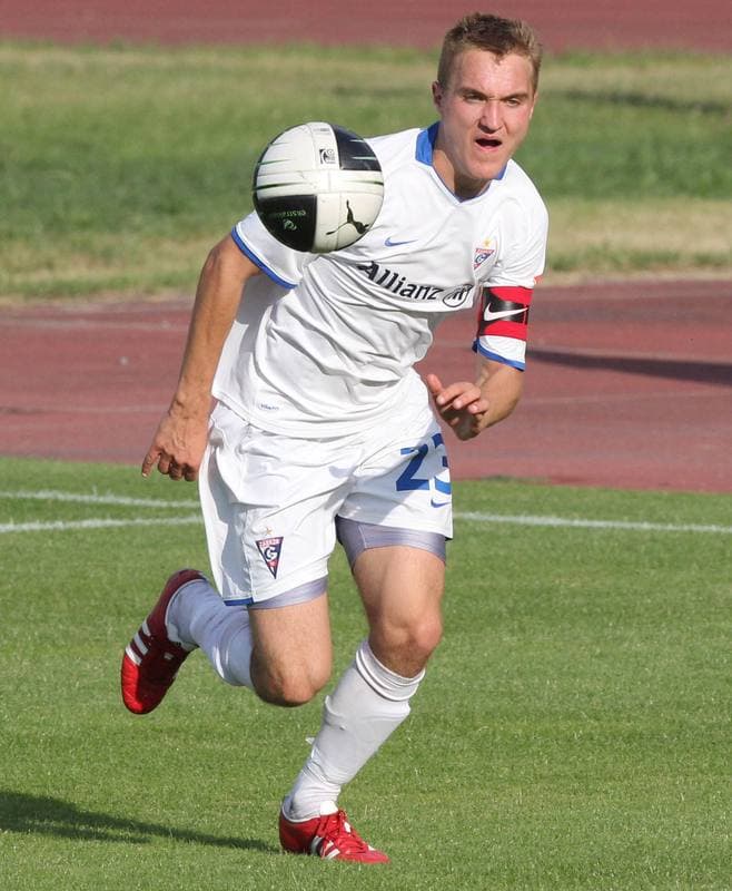 Football. Mistrzostwa Polski Juniorow Starszych. Gornik Zabrze - UKP Zielona Gora. 28.06.2011
