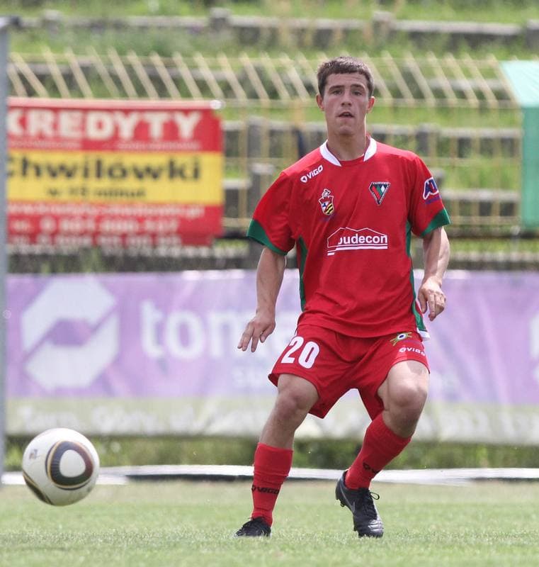 Football. Sparing. Ruch Radzionkow - Zaglebie Sosnowiec. 29.06.2011