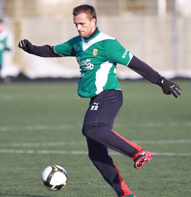 Football. Sparing. Gornik Zabrze - Slask Wroclaw. 05.02.2010