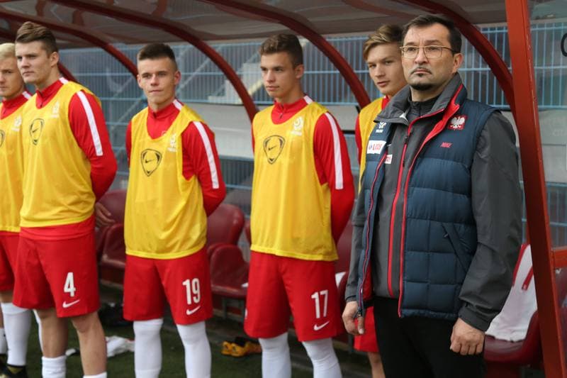 Football. UEFA U19 Championship Qualifiers. Northern Ireland - Poland. 04.10.2017